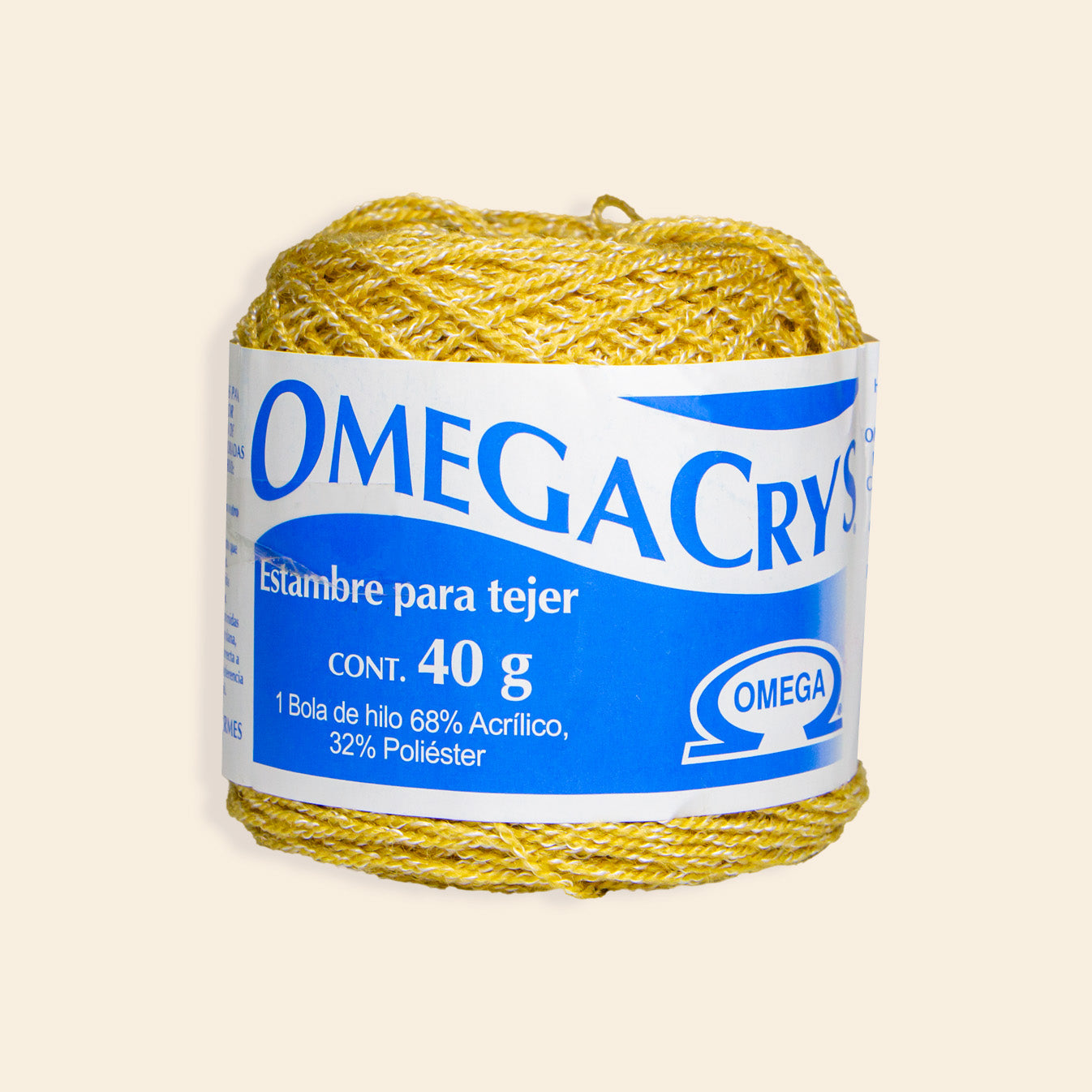 Estambre Omega Crys Bola con 50 G