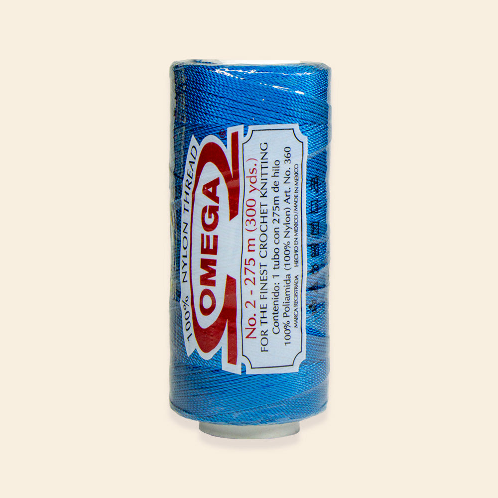 Carrete de Hilo Nylon OMEGA #2 con 275 Metros
