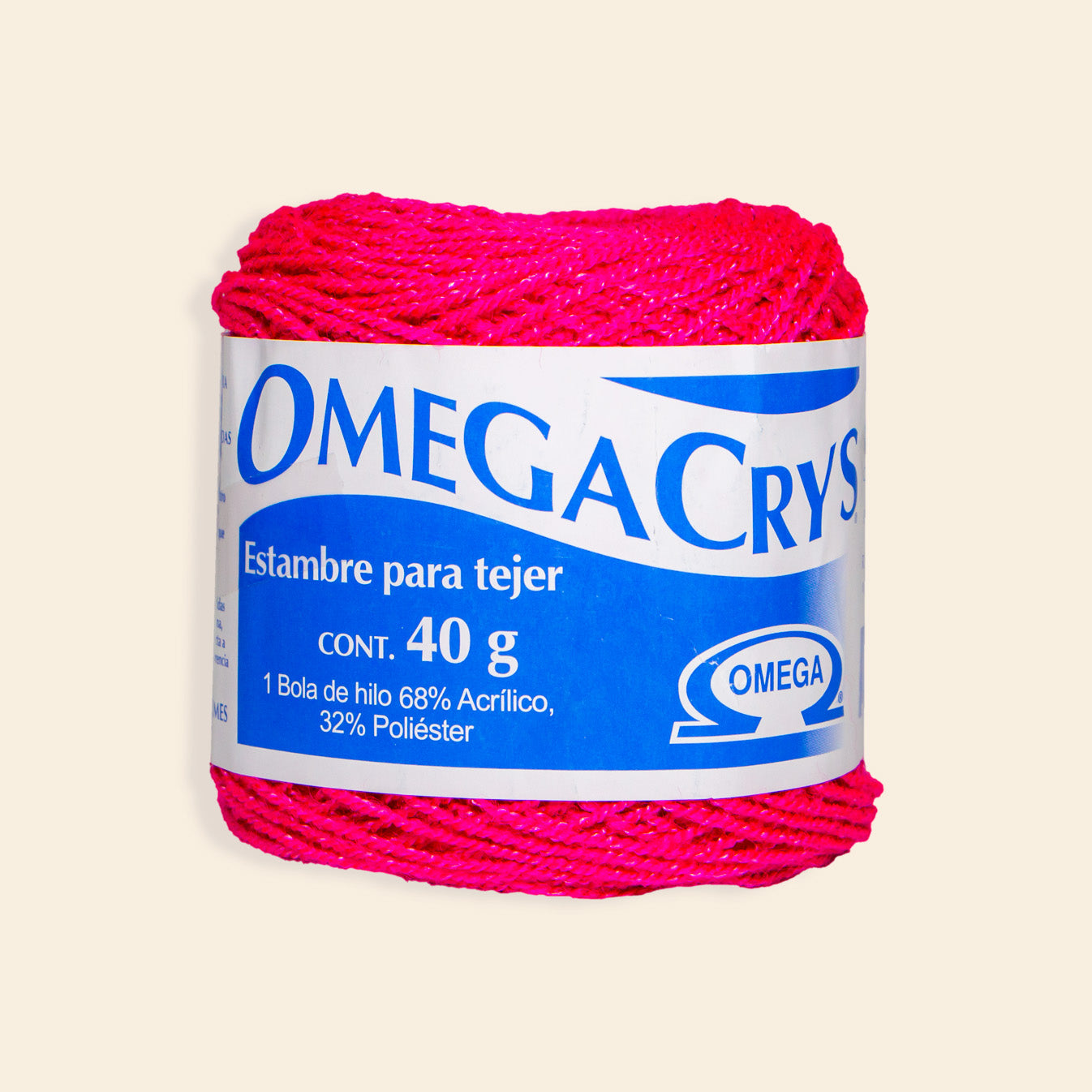 Estambre Omega Crys Bola con 50 G