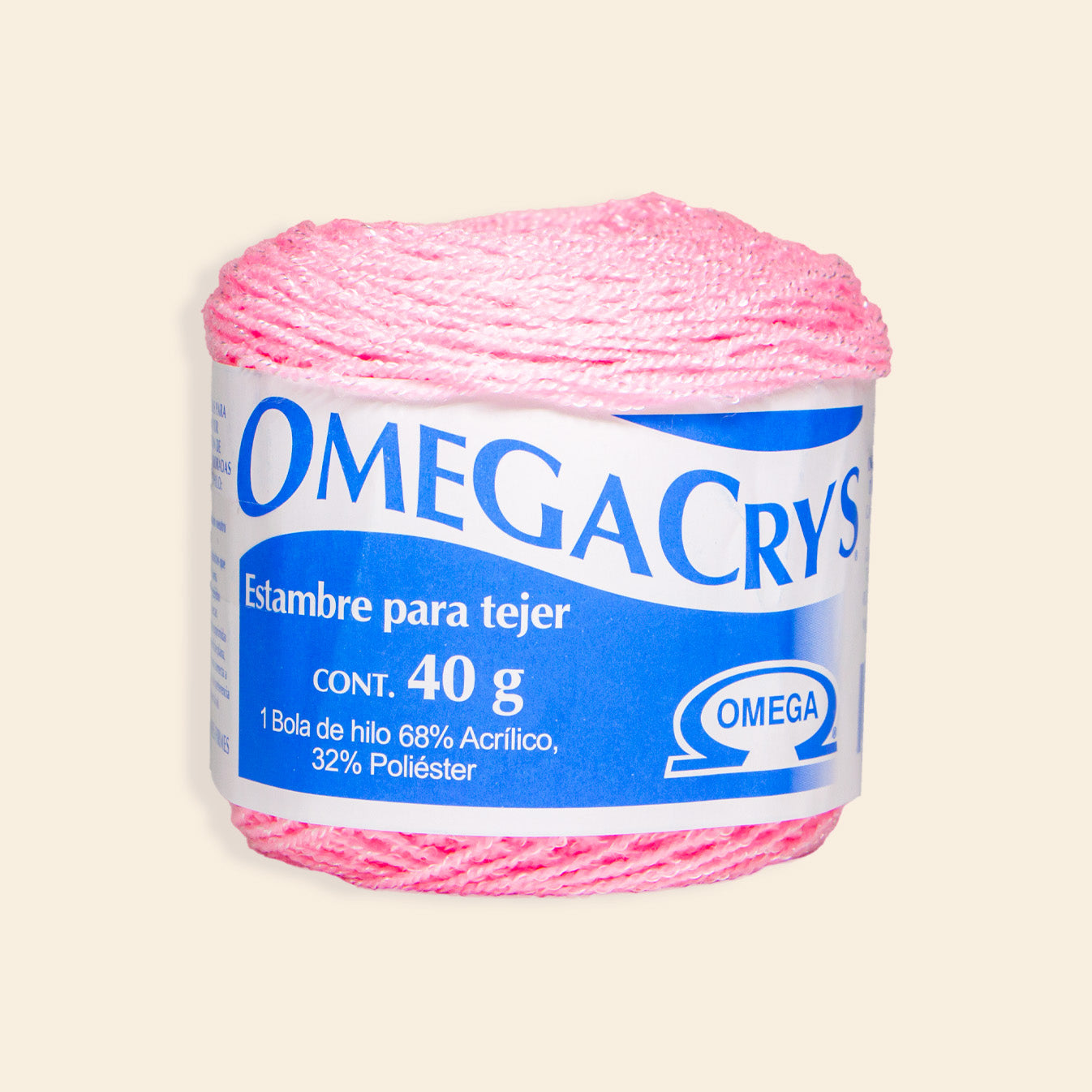 Estambre Omega Crys Bola con 50 G
