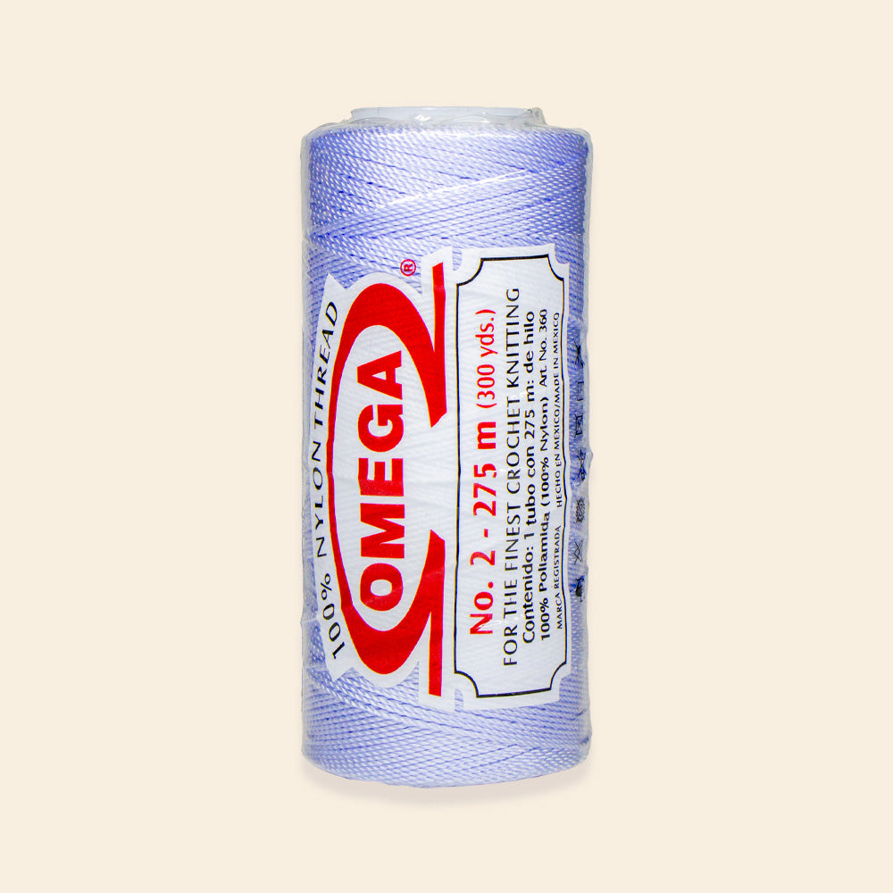 Carrete de Hilo Nylon OMEGA #2 con 275 Metros