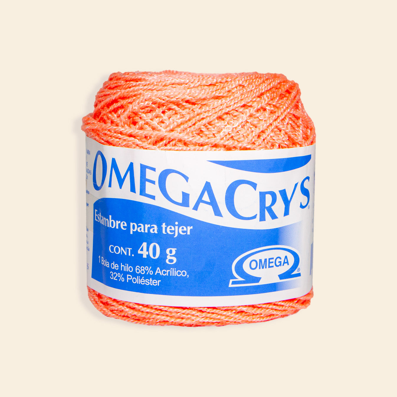 Estambre Omega Crys Bola con 50 G