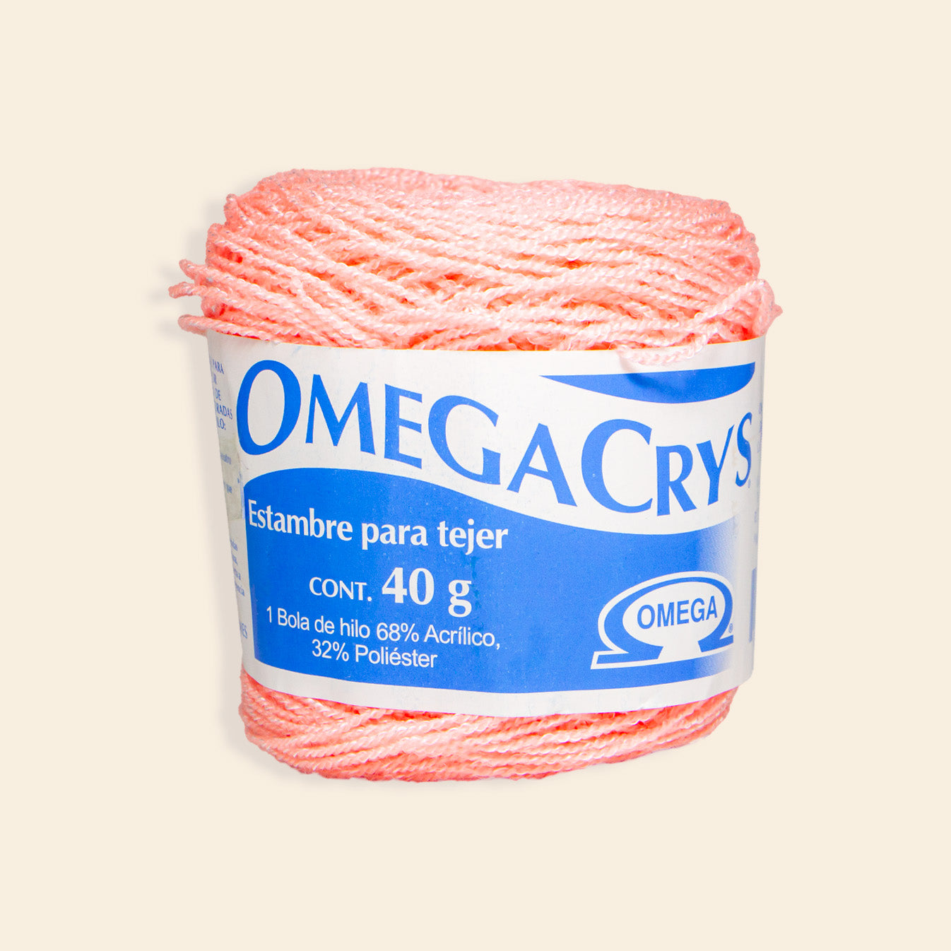 Estambre Omega Crys Bola con 50 G