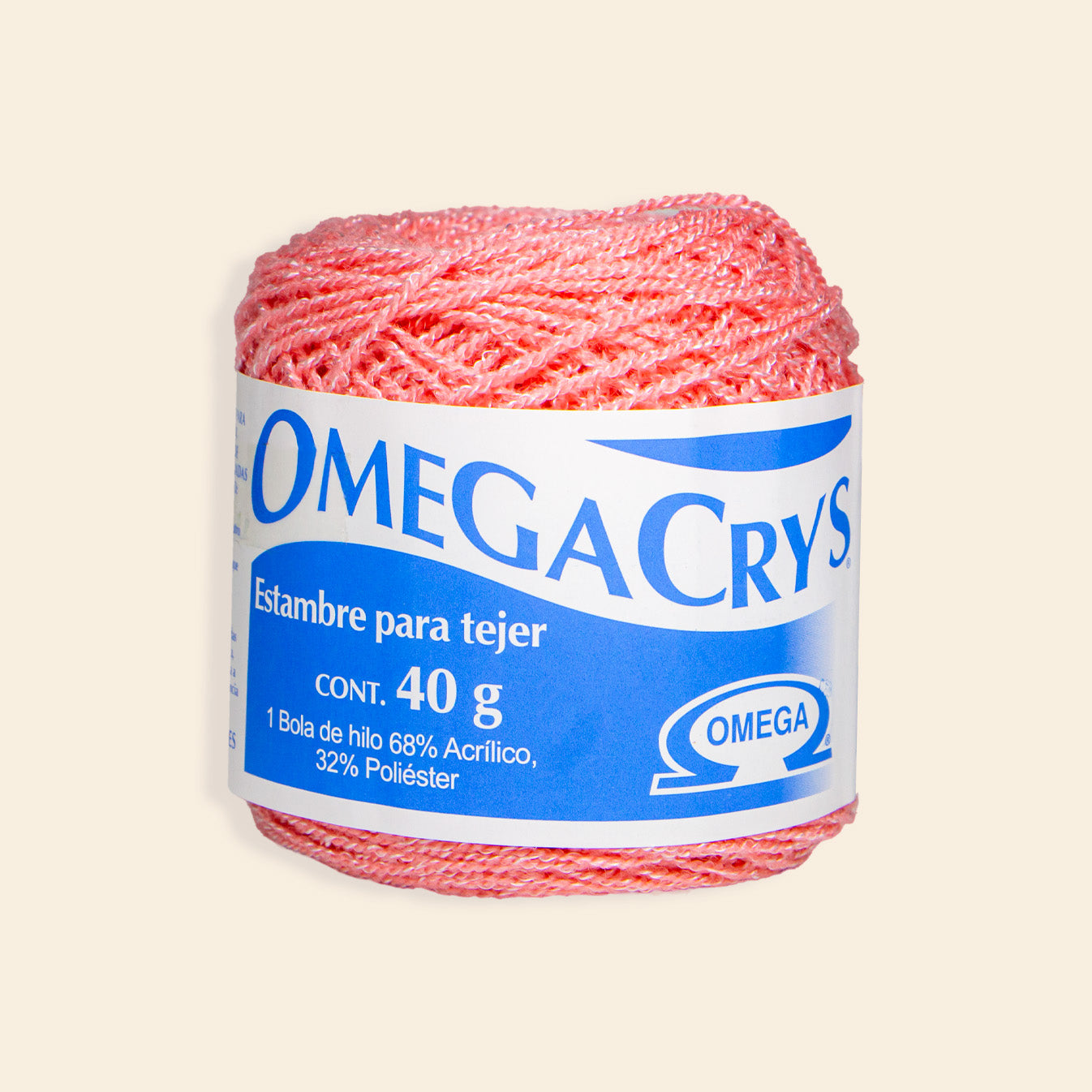 Estambre Omega Crys Bola con 50 G