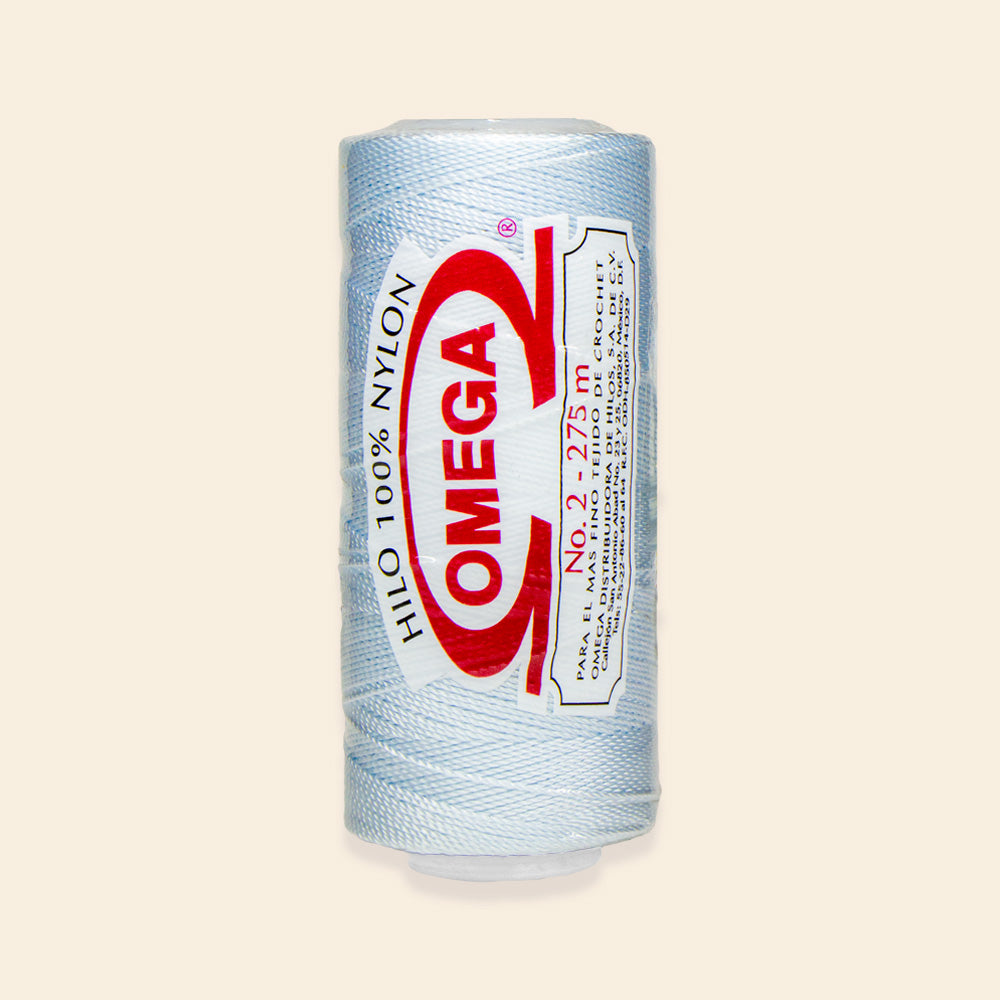 Carrete de Hilo Nylon OMEGA #2 con 275 Metros