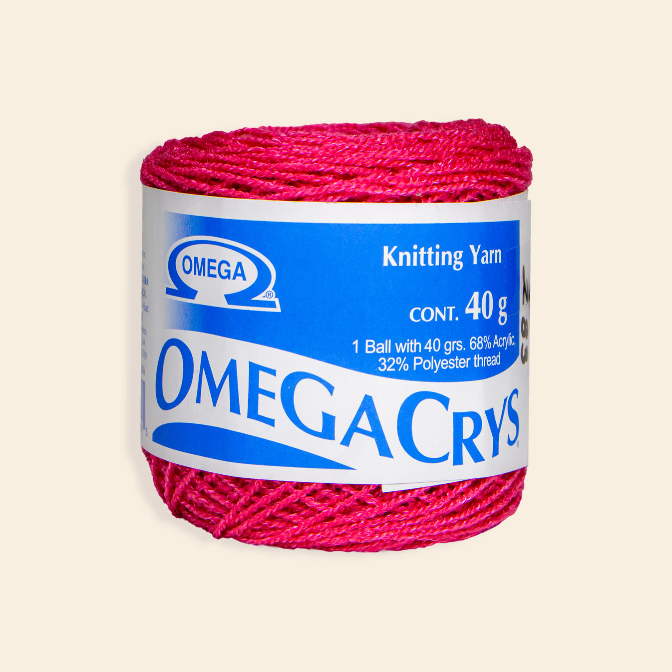 Estambre Omega Crys Bola con 50 G