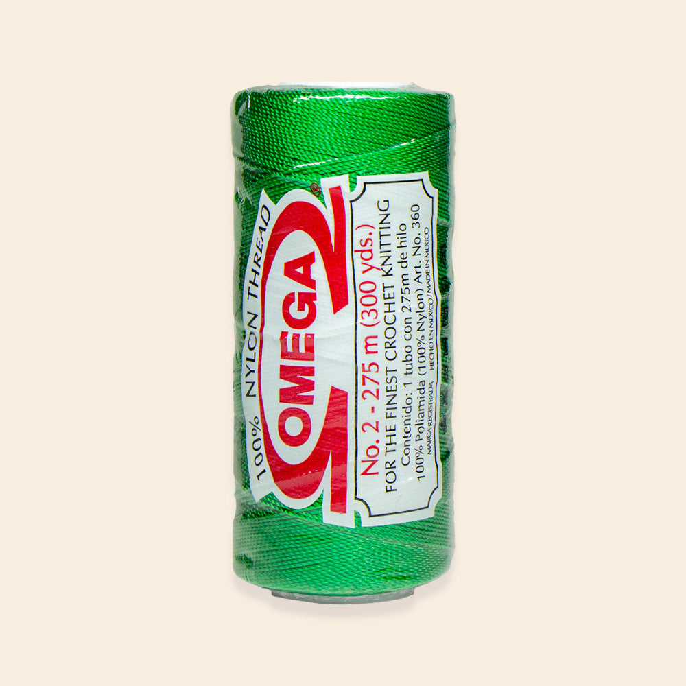 Carrete de Hilo Nylon OMEGA #2 con 275 Metros
