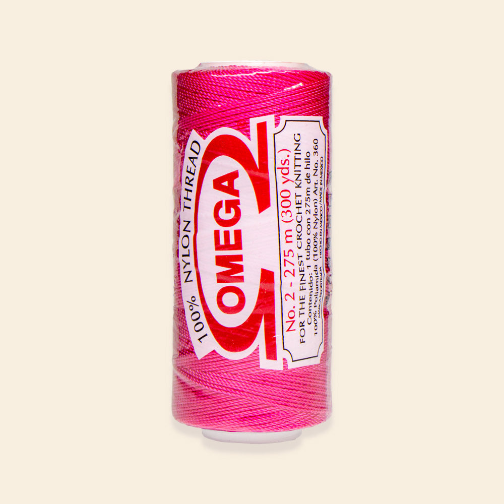 Carrete de Hilo Nylon OMEGA #2 con 275 Metros