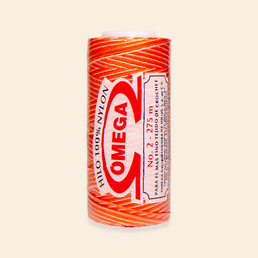 Carrete de Hilo Nylon OMEGA #2 con 275 Metros