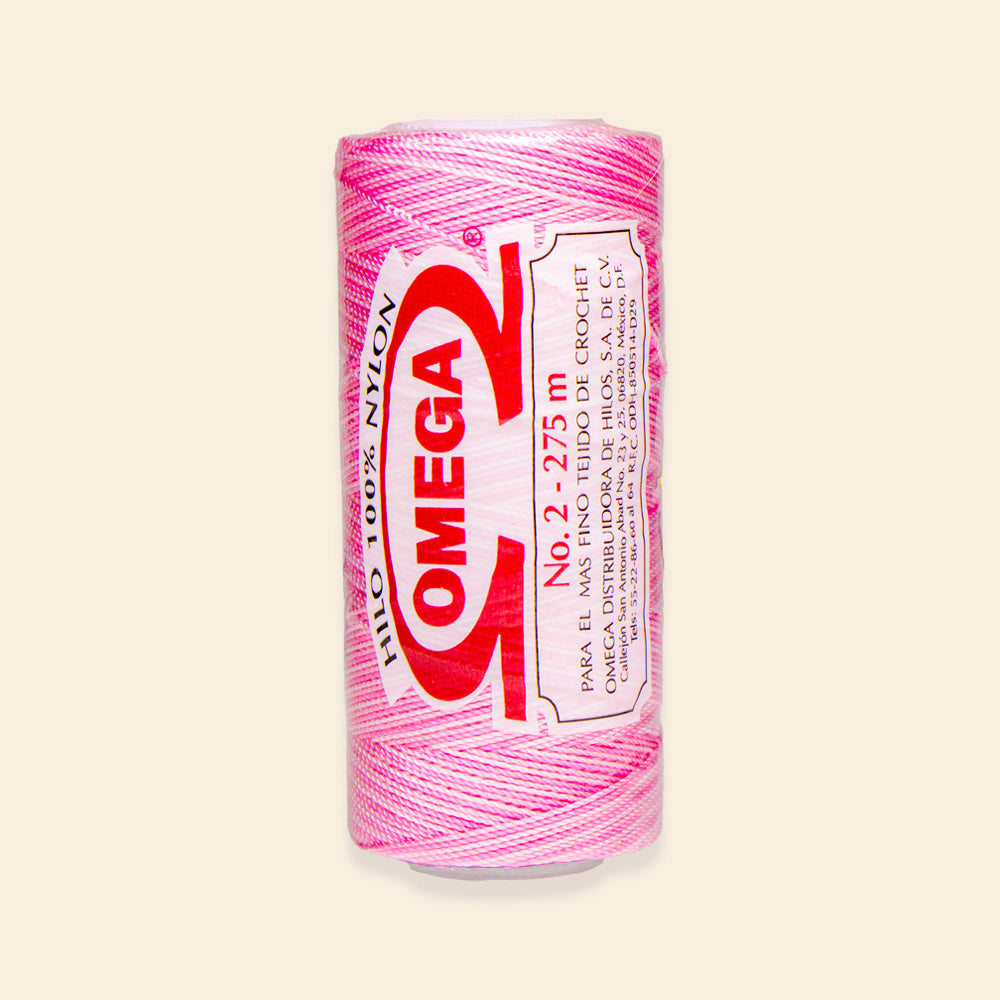 Carrete de Hilo Nylon OMEGA #2 con 275 Metros