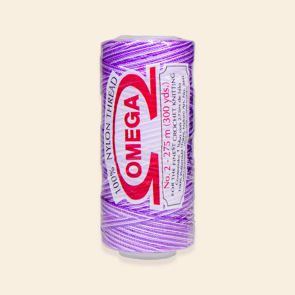 Carrete de Hilo Nylon OMEGA #2 con 275 Metros