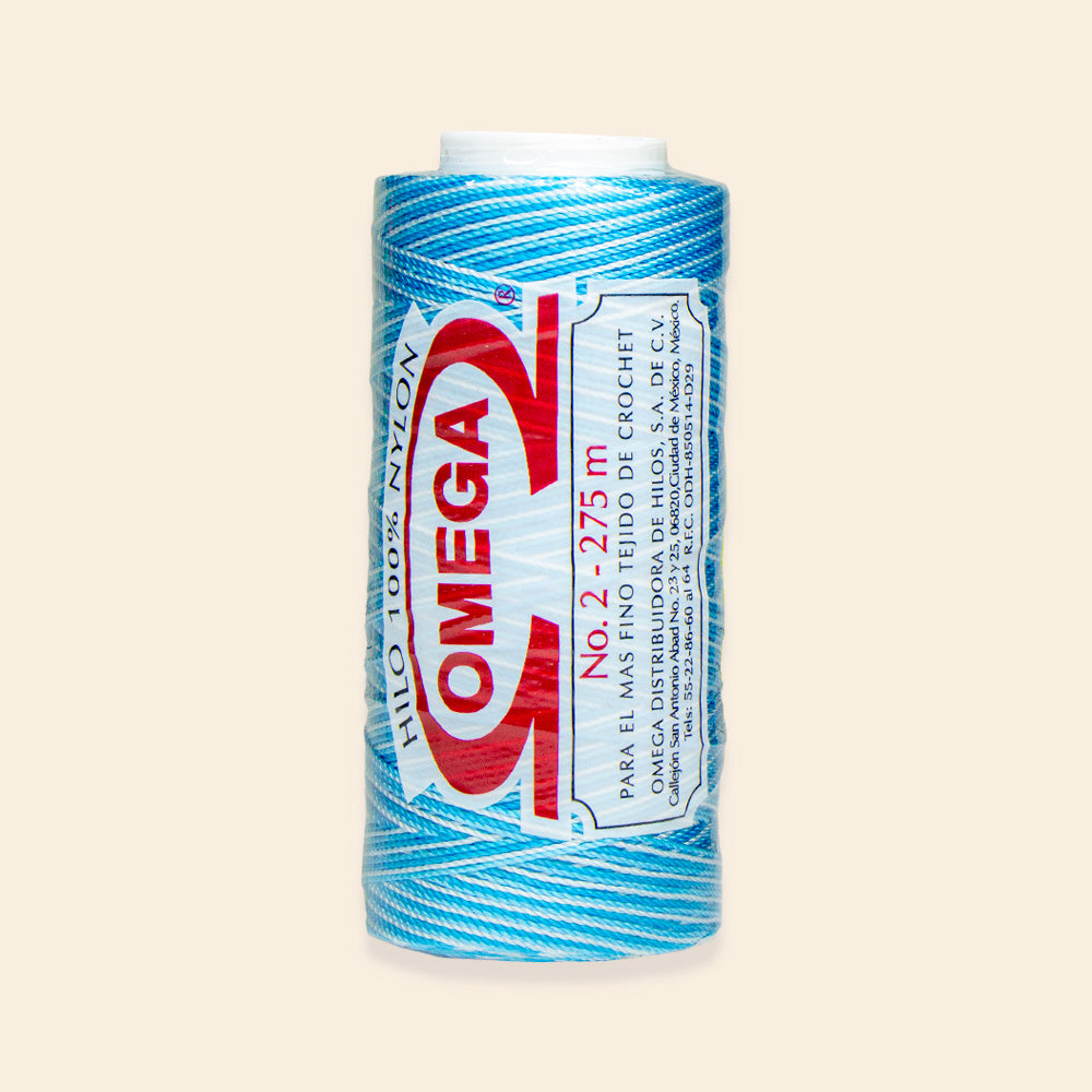 Carrete de Hilo Nylon OMEGA #2 con 275 Metros