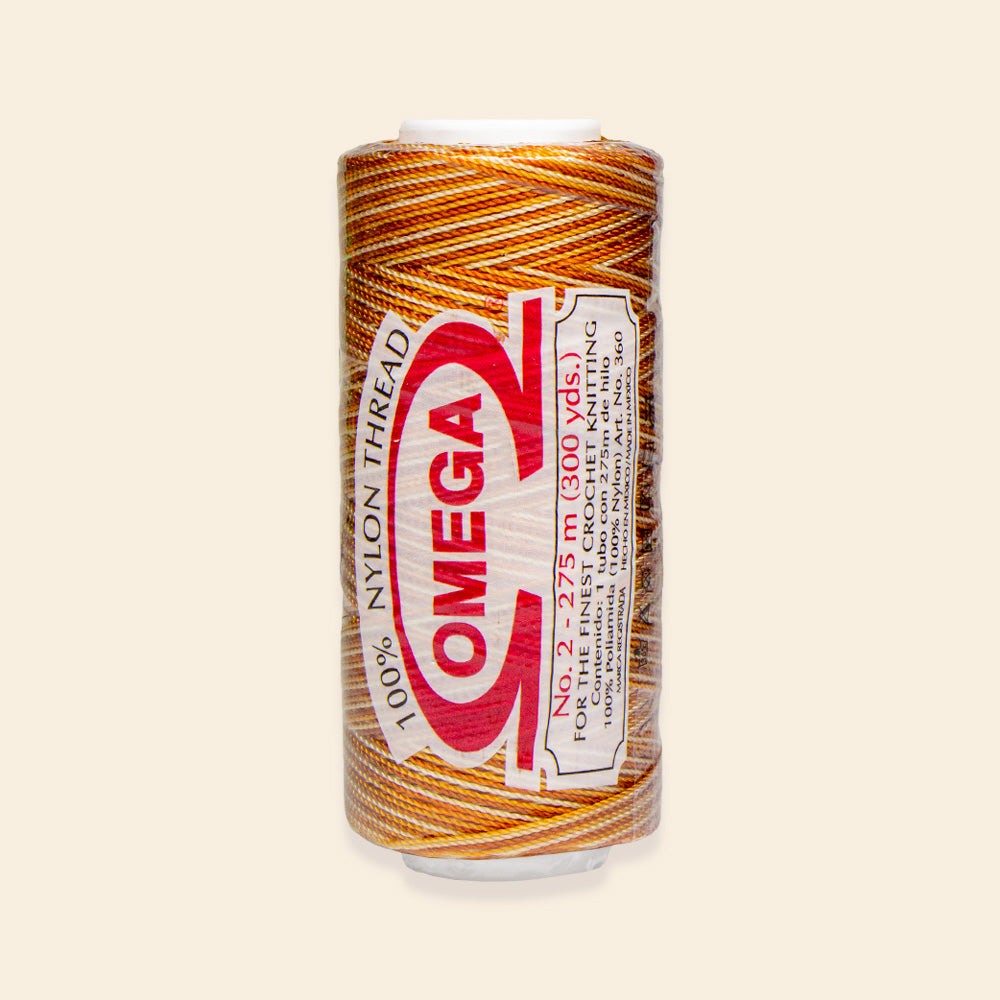 Carrete de Hilo Nylon OMEGA #2 con 275 Metros