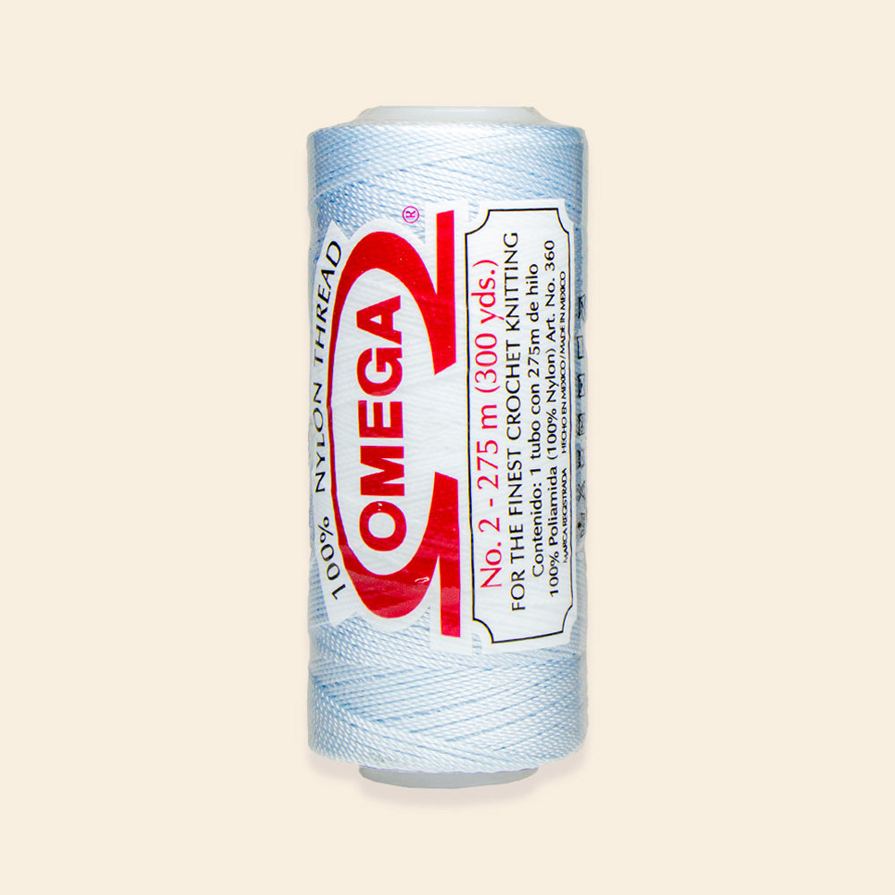 Carrete de Hilo Nylon OMEGA #2 con 275 Metros