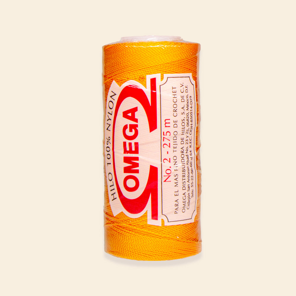 Carrete de Hilo Nylon OMEGA #2 con 275 Metros