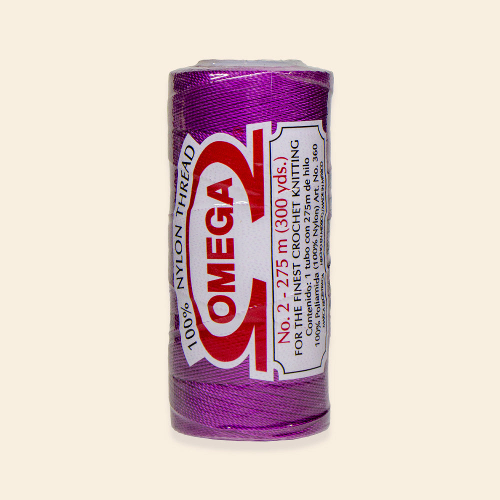 Carrete de Hilo Nylon OMEGA #2 con 275 Metros