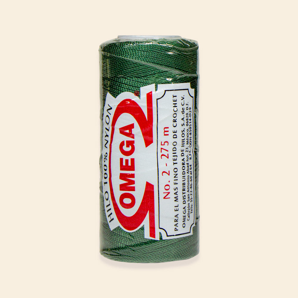 Carrete de Hilo Nylon OMEGA #2 con 275 Metros