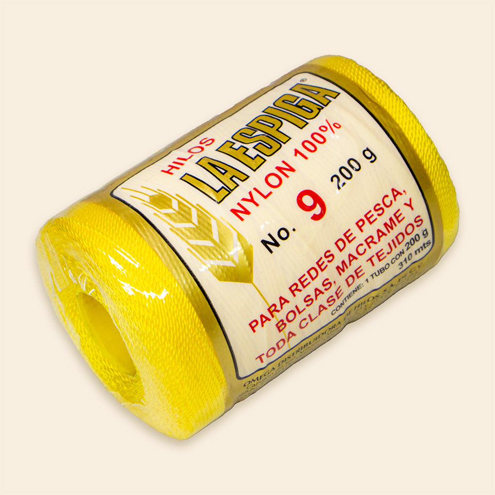 Hilo La Espiga #9 Carrete con 200 Gr Marca Omega