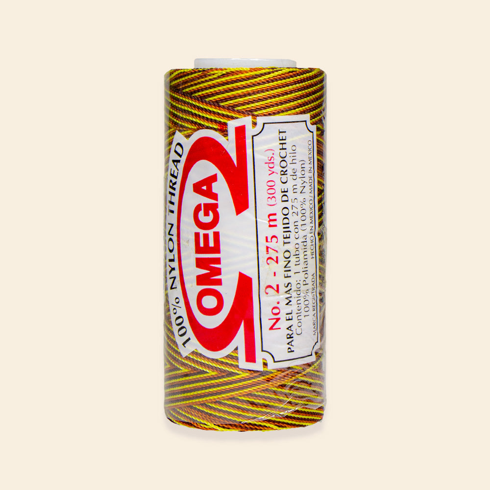 Carrete de Hilo Nylon OMEGA #2 con 275 Metros