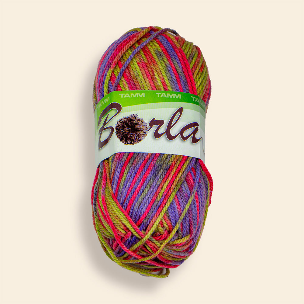 Estambre Borla Omega Bola Con 100 Gramos