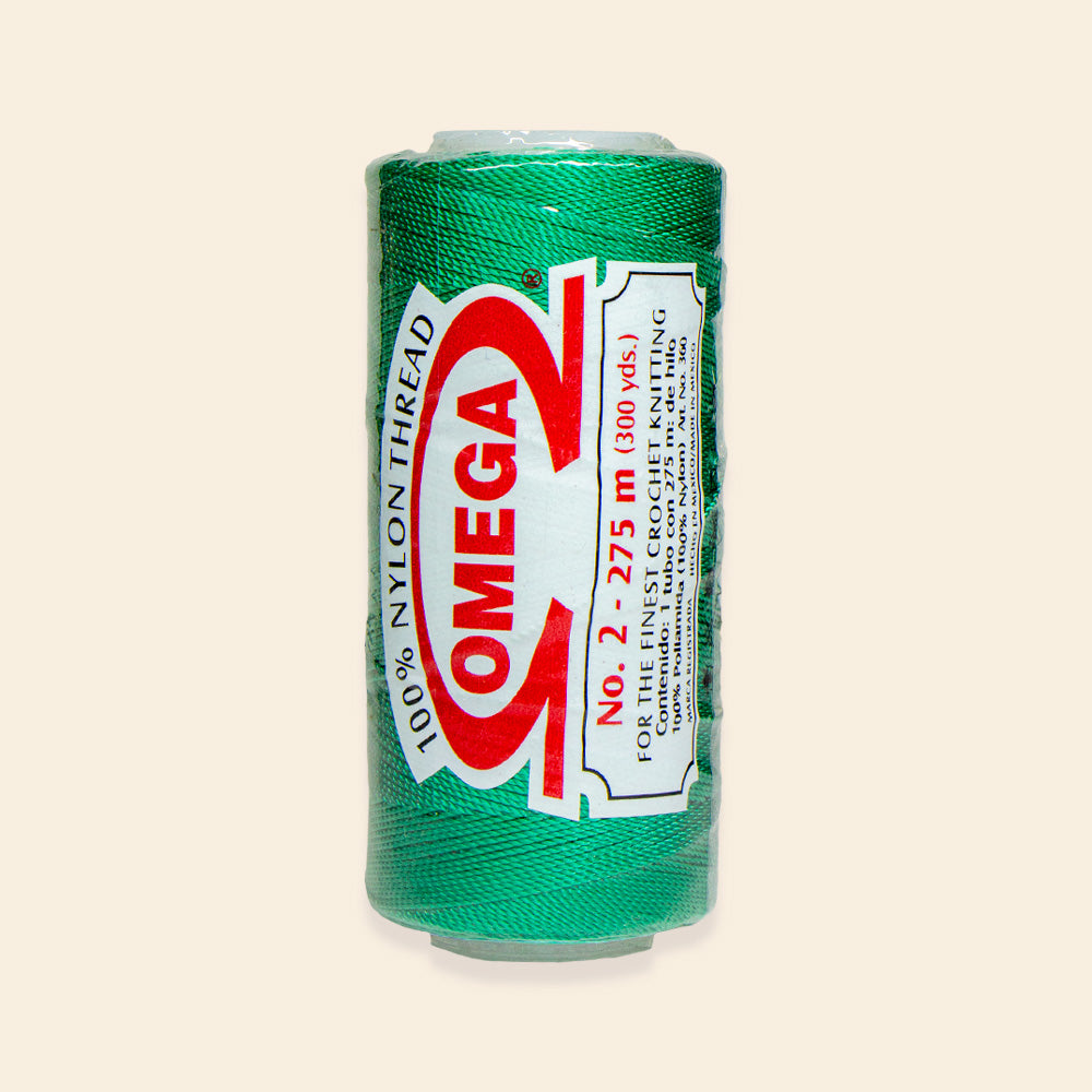 Carrete de Hilo Nylon OMEGA #2 con 275 Metros