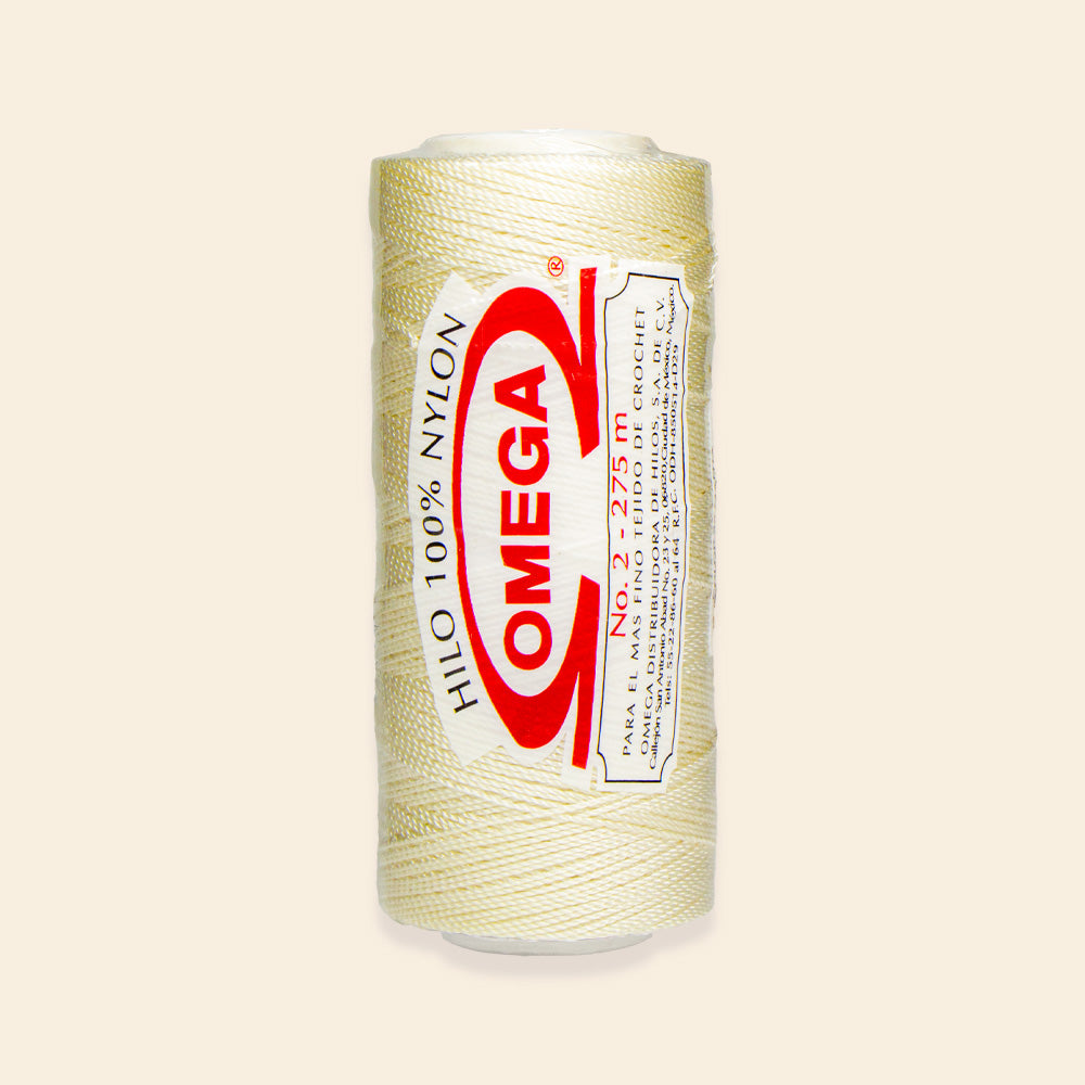 Carrete de Hilo Nylon OMEGA #2 con 275 Metros