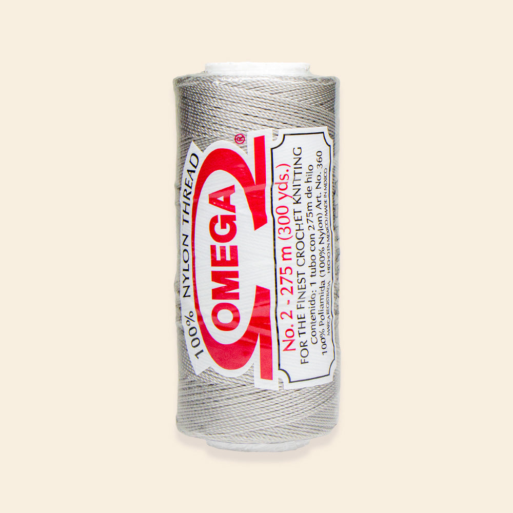 Carrete de Hilo Nylon OMEGA #2 con 275 Metros