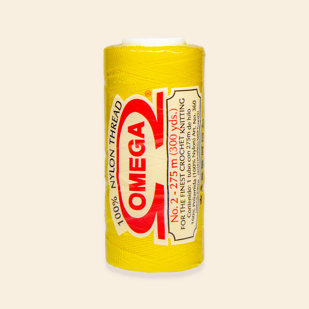 Carrete de Hilo Nylon OMEGA #2 con 275 Metros