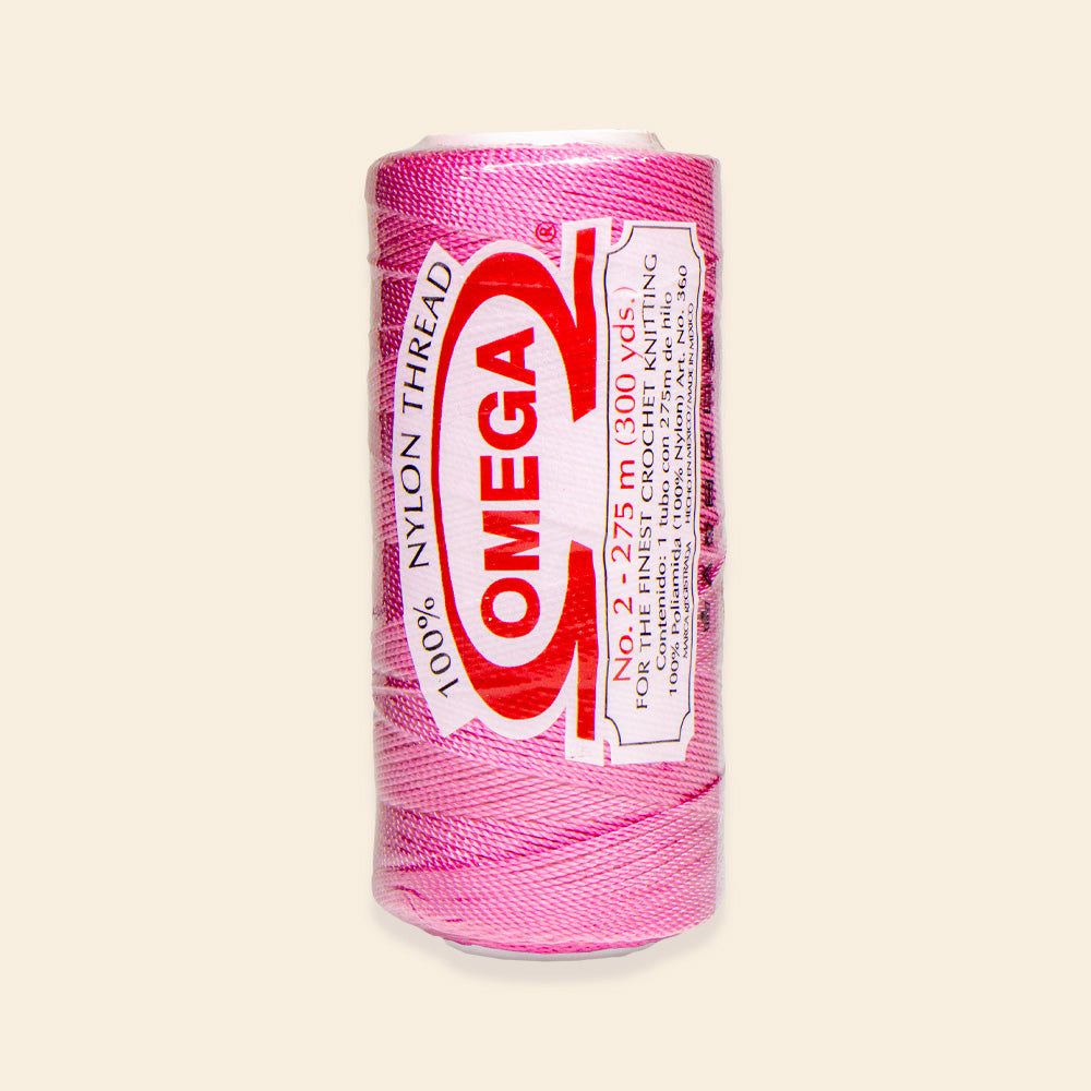 Carrete de Hilo Nylon OMEGA #2 con 275 Metros