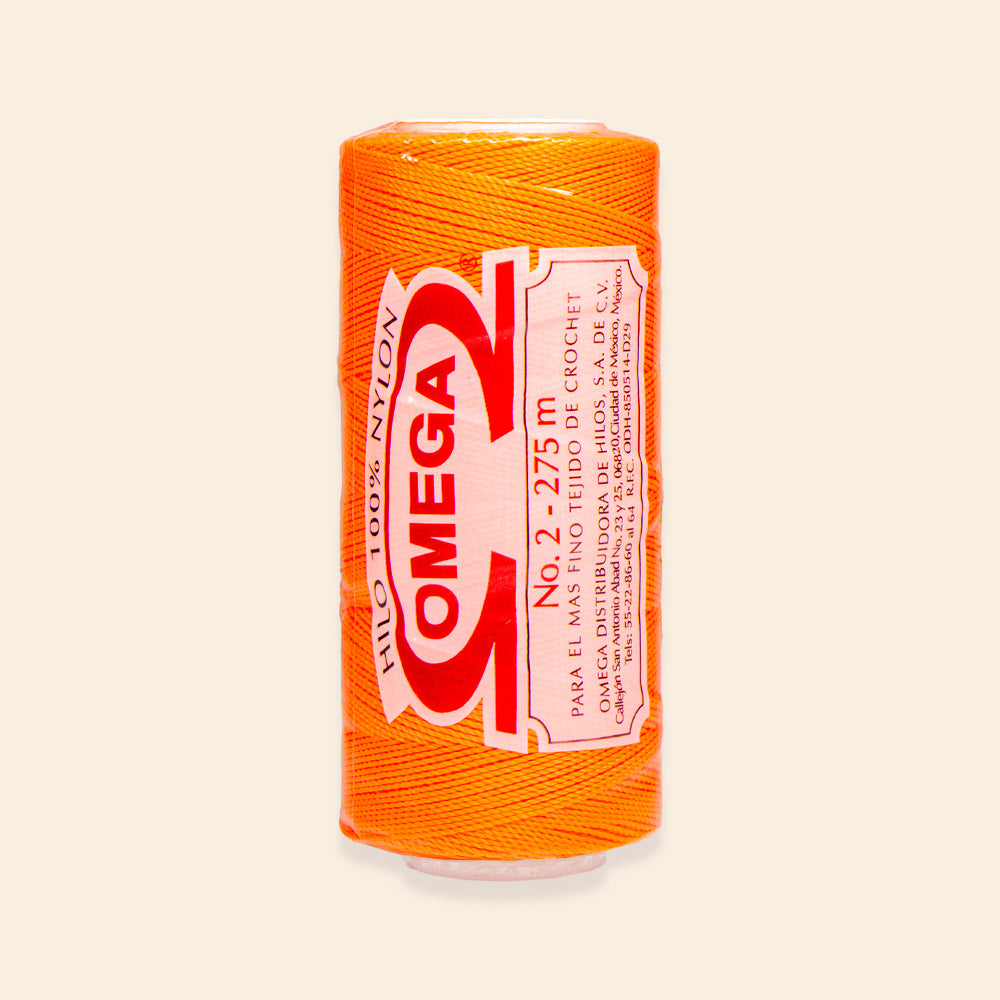 Carrete de Hilo Nylon OMEGA #2 con 275 Metros