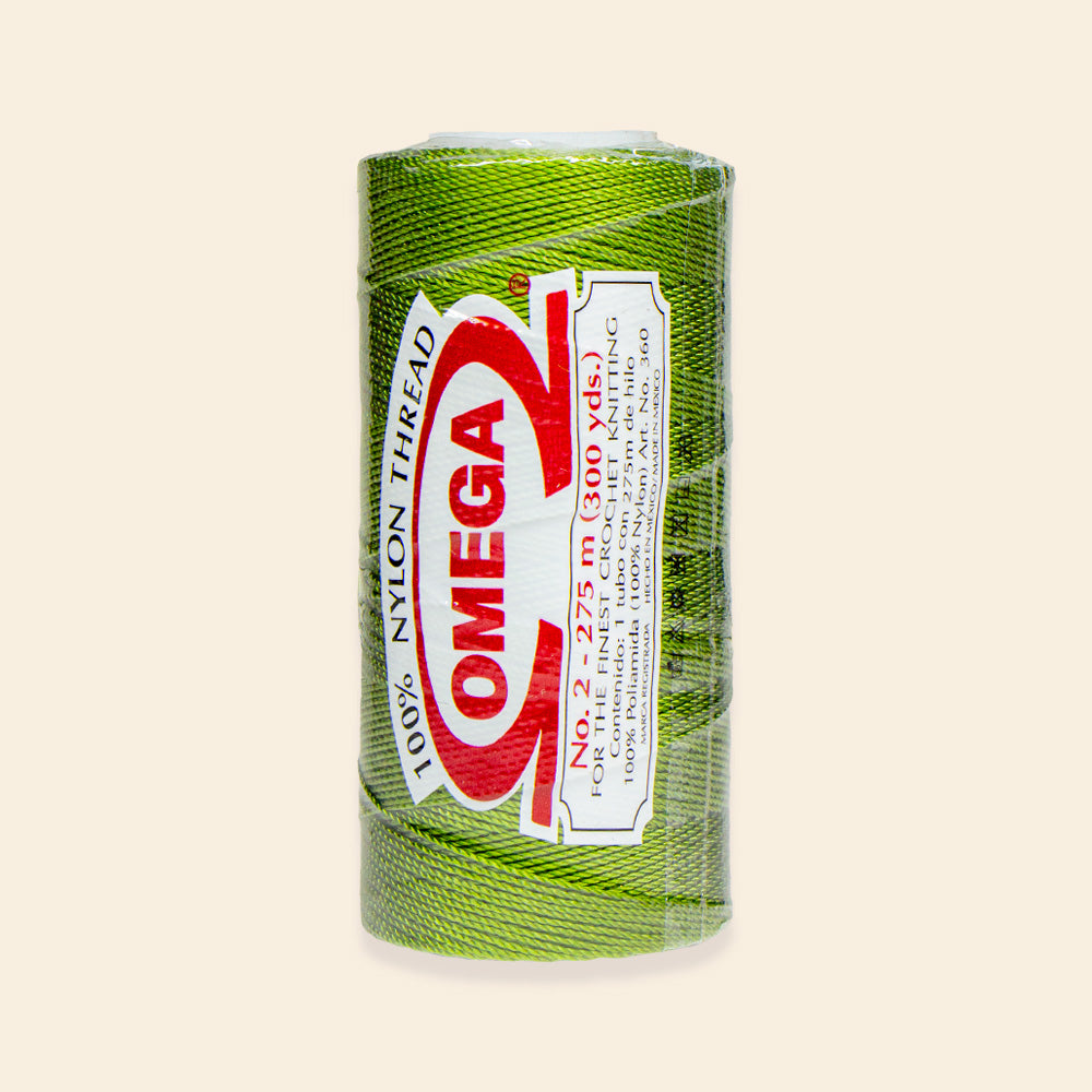 Carrete de Hilo Nylon OMEGA #2 con 275 Metros