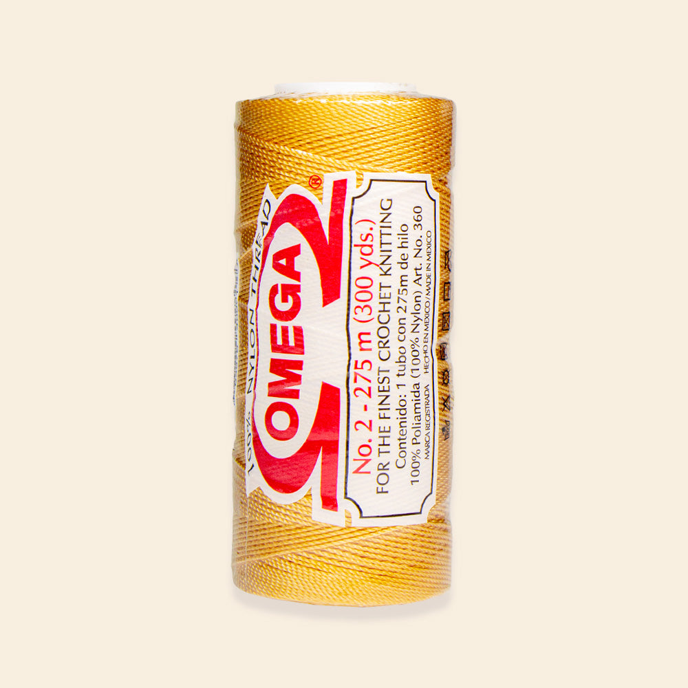 Carrete de Hilo Nylon OMEGA #2 con 275 Metros