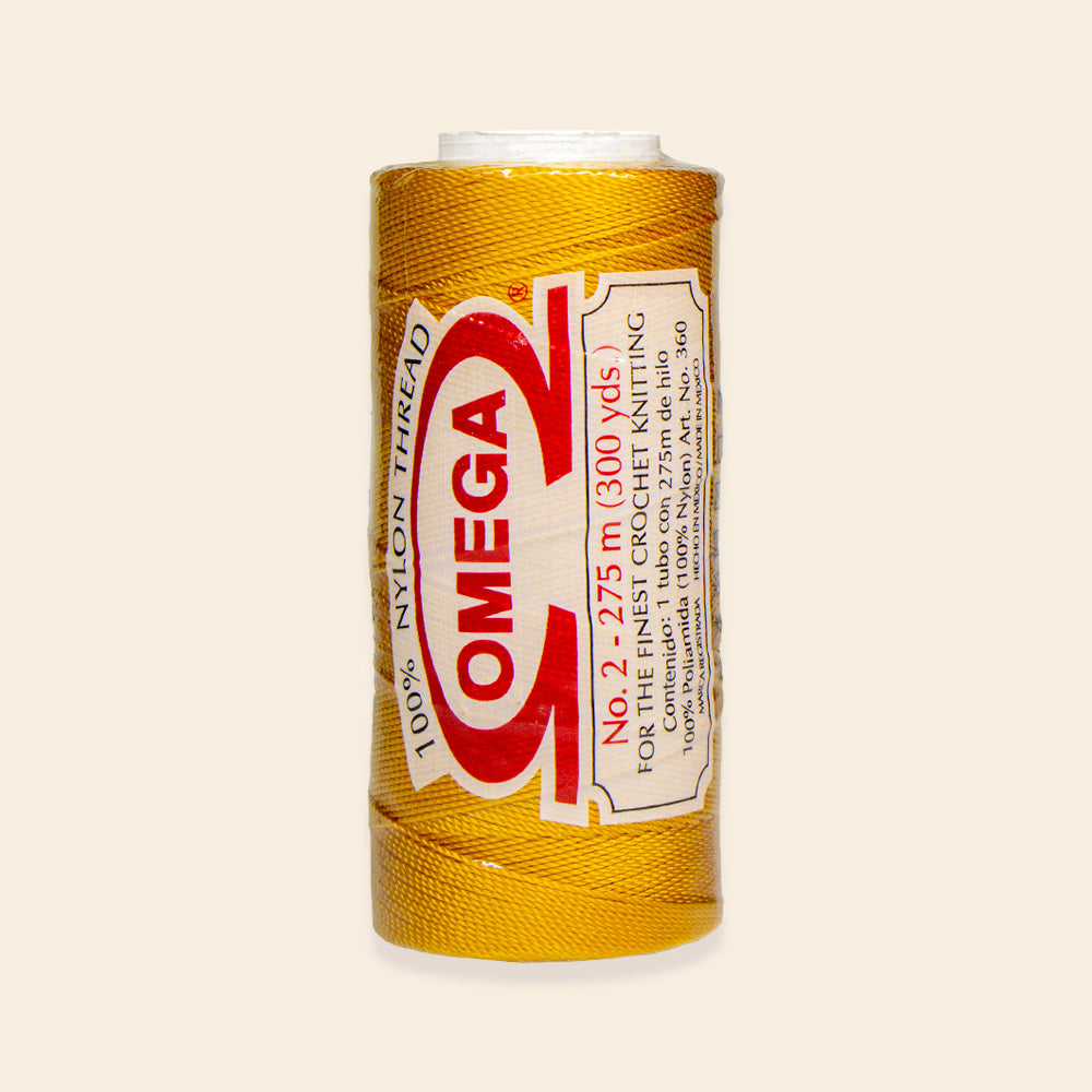 Carrete de Hilo Nylon OMEGA #2 con 275 Metros