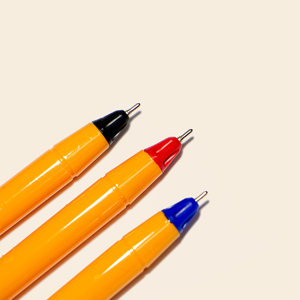 BOLIGRAFO PIN POINT (5 NE-2RO-3AZ ) PUNTO DE AGUJA 0.7 MM (FINO) BOLSA 10 PZS.