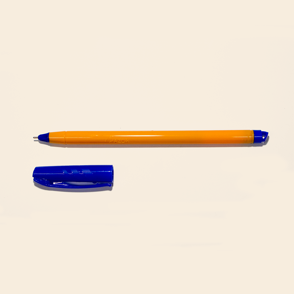 BOLIGRAFO PIN POINT AMARILLO PUNTO DE AGUJA 0.7 MM (FINO) AZOR