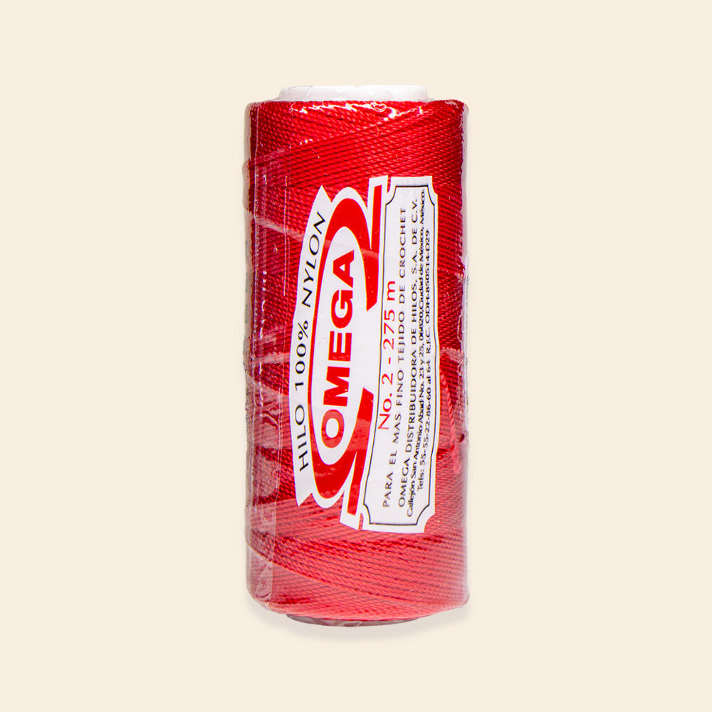 Carrete de Hilo Nylon OMEGA #2 con 275 Metros