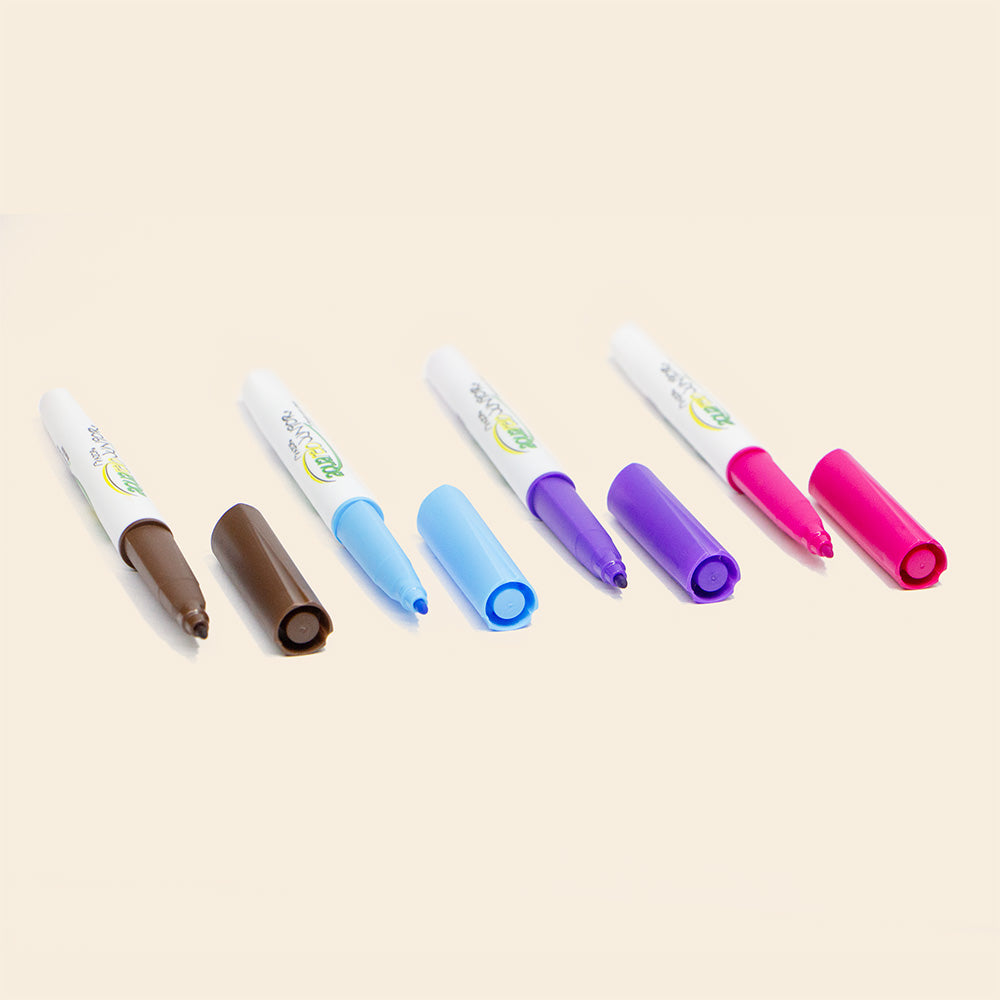 Plumones Para Dibujo Aquarelo Jr Con 12 Piezas