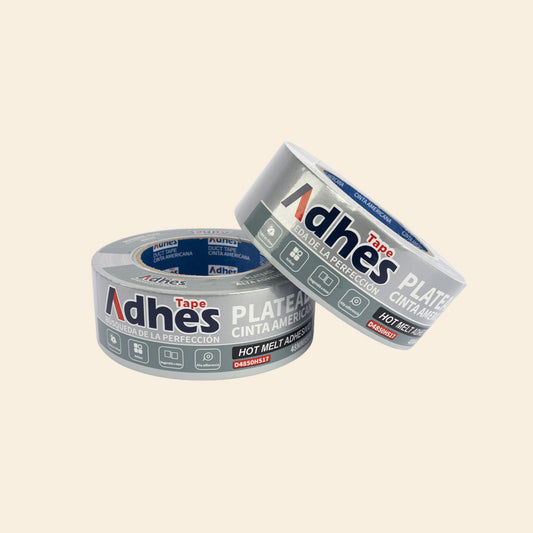 Cinta Adhesiva Americana Plata 48MMX50M ADHES