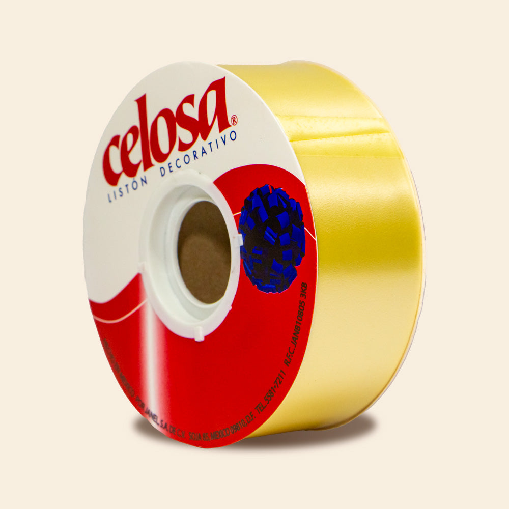 Listón Celosa Mod. 019 Ancho #9 Rollo con 50 Mts