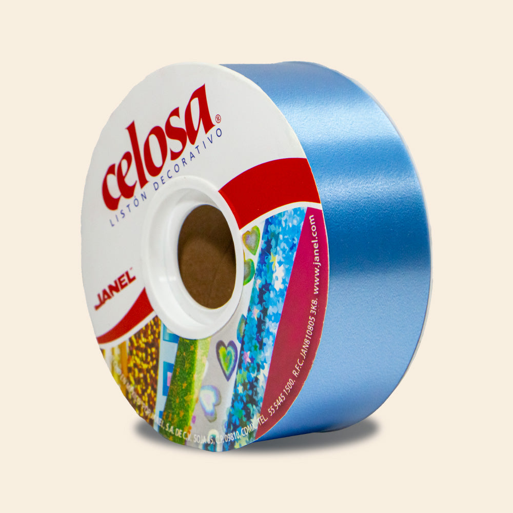 Listón Celosa Mod. 019 Ancho #9 Rollo con 50 Mts