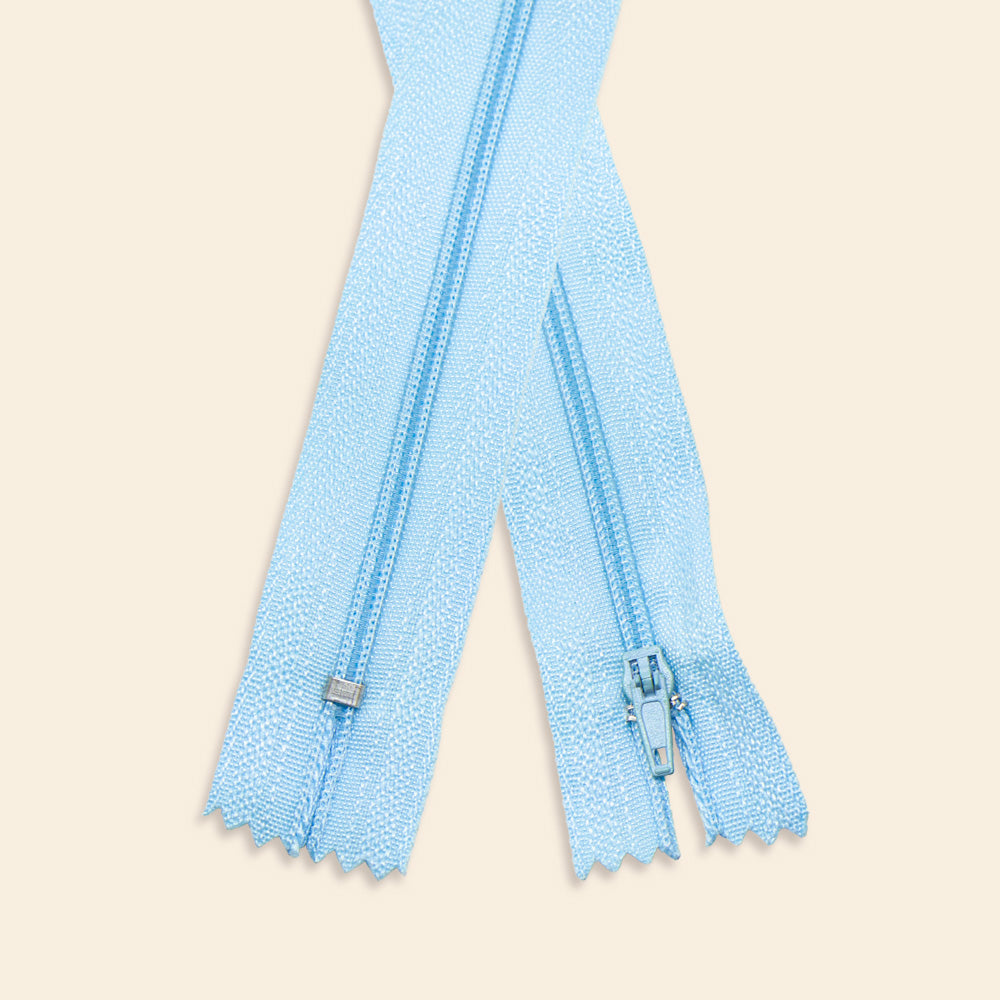 Cierre Para Ropa de Plástico Sencillo De 20cm Varios Colores, Paquete Con 100PZS