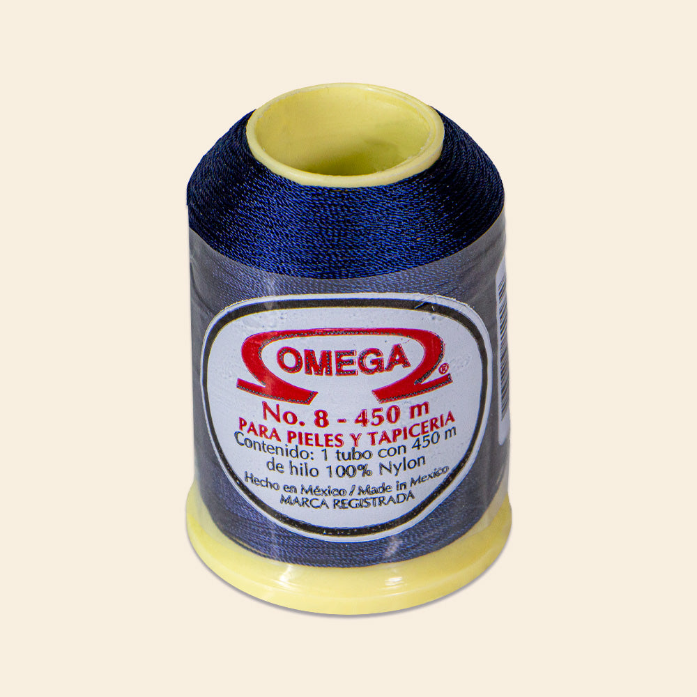 Hilo Tapiz #8 Omega Composición En Nylon Carrete 450 Metros