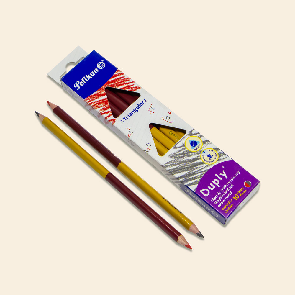 Lápiz Dúo Triangular Duply Pelikan
