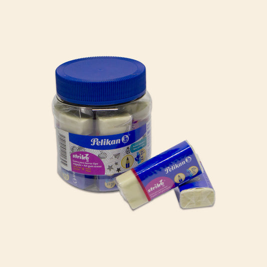 Goma Strike-20 Pelikan Barril con 8 Piezas