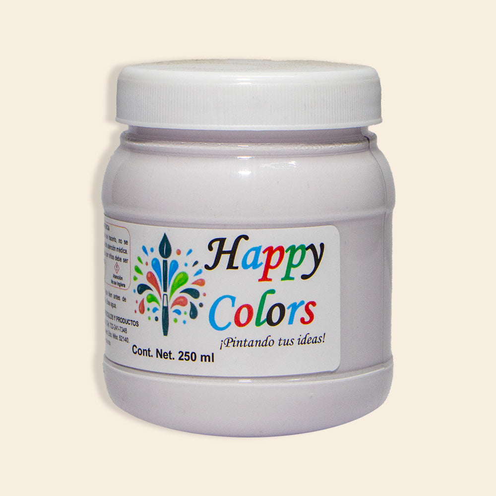 Pintura Acrílica 100% Mexicana Happy Colors Bote Con 250ML