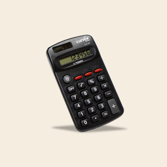 Calculadora de Bolsillo Clever, CS-50 de 8 Dígitos!