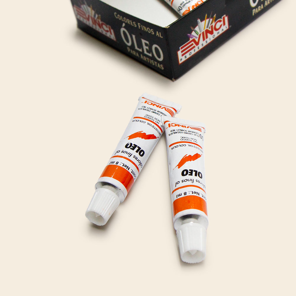 Pintura Al Oleo Colores Finos Pieza de 8ml Varios Colores