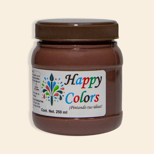 Pintura Acrílica 100% Mexicana Happy Colors Bote Con 250ML