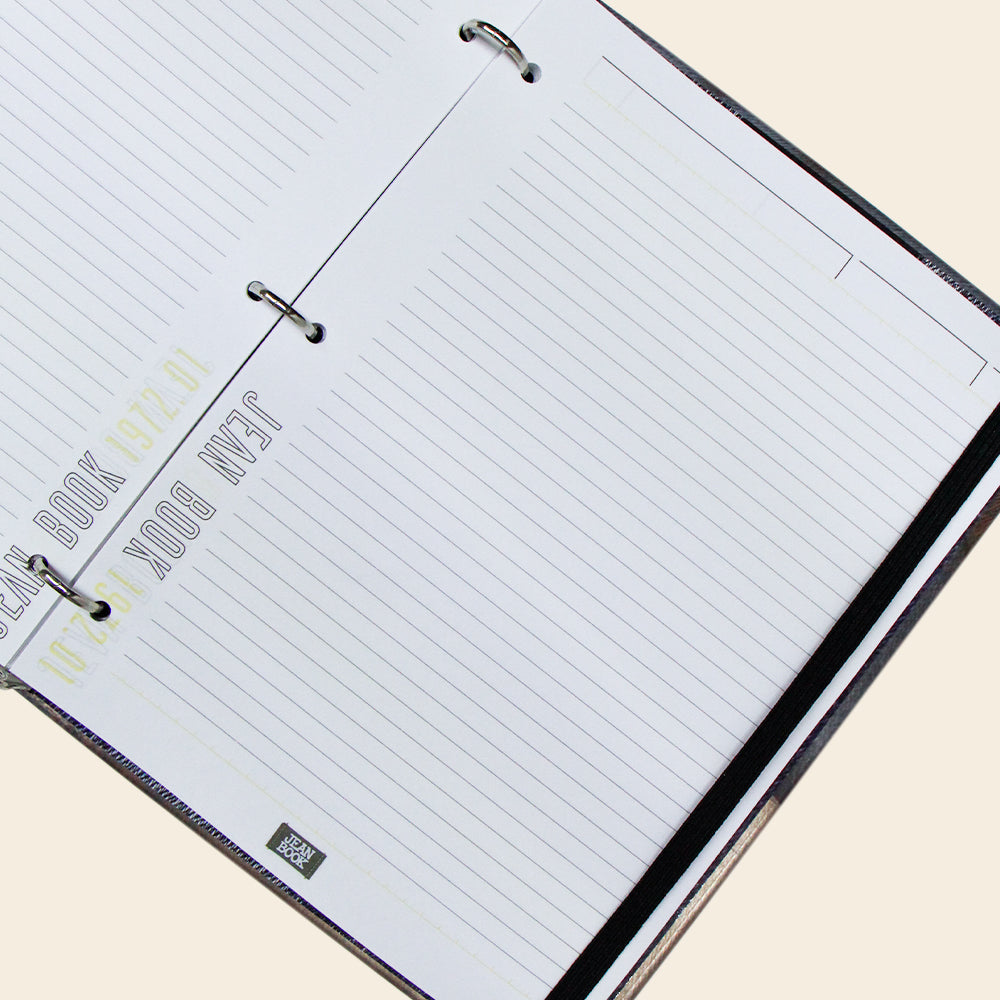 Carpeta JeanBook Raya con Elastico 100 Hojas