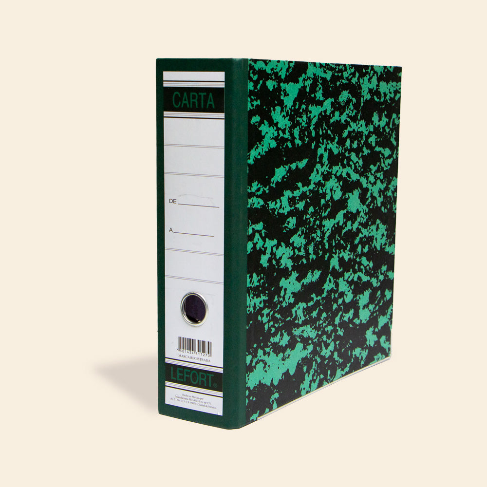 Carpeta Registrador Lefort Tamaño Carta